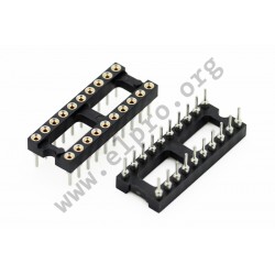 001-2-020-3-B1STF-XT0, MPE Garry IC precision sockets, pitch 2,54mm, 001 series