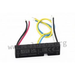 LDDS-300HWB, Mean Well DC/DC step-down LED drivers, dimmable, LDDS-H series