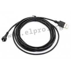 17-250031, Conec mini USB cables, patch cables, 17-2500_ series