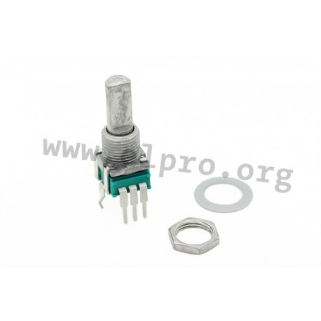 RK09L114001T, ALPS rotary potentiometers, 6mm, RK09L series