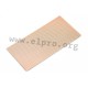 VK710-3, Rademacher stripboards, SRBP, solder strips, pitch 2.54mm LS 100x100 mm 710-3