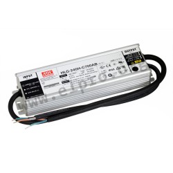 HLG-240H-C700AB, Mean Well LED drivers, 250W, IP65, constant current, adjustable, dimmable, HLG-240H-C series