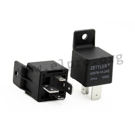 AZ979-1A-12D, Zettler Hochstromrelais, 80A, 1 Schließer, AZ979 Serie