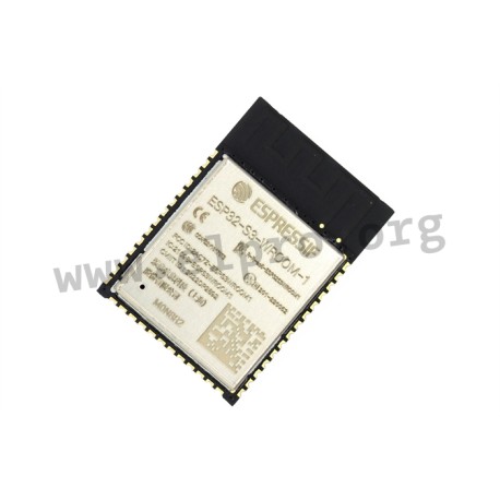 ESP32-S3-WROOM-1-N8R2, Espressif WiFi-Module, 802.11 b/g/n, Bluetooth, ESP Serie