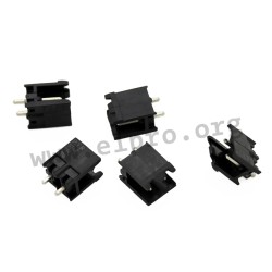 STL950/2-5.0-V-P2.6-BK-HT, PTR box headers, pitch 5mm, 12A, STL950 series