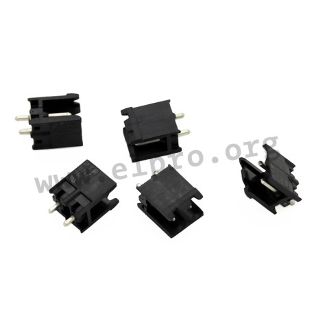STL950/4-5.0-V-P2.6-BK-HT, PTR box headers, pitch 5mm, 12A, STL950 series