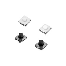 EVQQ2B02W, Panasonic tact switches, SMD, 6,5x6mm, 0,5 to 3,5N, EVQQ2/EVQP0/EVPBT series