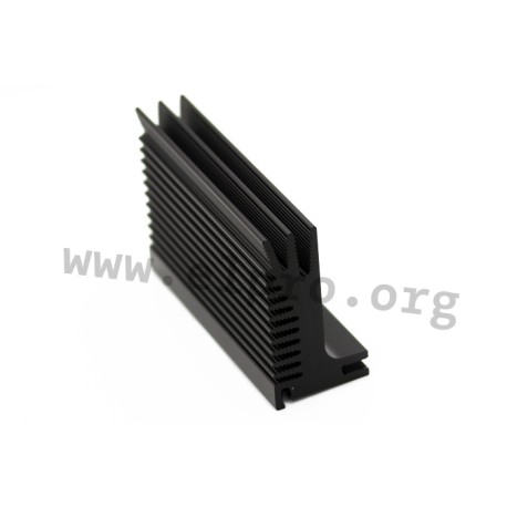 SK 487/84 SA, Fischer Kühlkörper, mit Transistorhaltefeder, SK 481/SK 482/SK 487/SK 489/THFU Serie