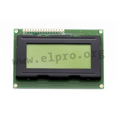 DEM16481FGH-PW, 4 Zeilen, 16 Zeichen