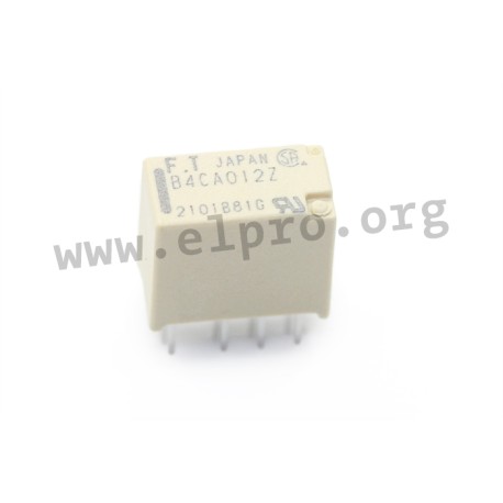 FTR-B4CA012Z, Fujitsu PCB relays, 2A, 2 changeover contacts, NA and FTR-B4 series