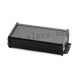 1457C1202BK, Hammond diecast extruded aluminium enclosures, IP65, with aluminium end panels, 1457 series 1457C1202BK