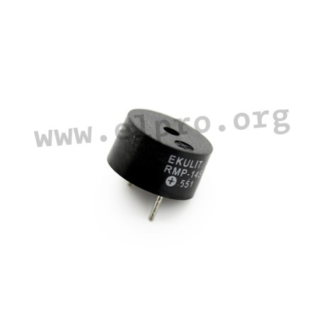 185010, Ekulit piezo buzzers, with driver circuit, for PCB mounting, RMP series