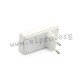 PP053W-S, Supertronic connector housings, ABS and Noryl, PP series PP 53 W-S PP053W-S