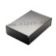 1455U2801BK, Hammond Alu-Profilgehäuse, mit Alu-Endplatten, 1455 Serie 1455U2801BK