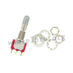 T8014-LKBG-E-H, Salecom toggle switches, 5A, for Ø6,86mm cutout, T80-T series