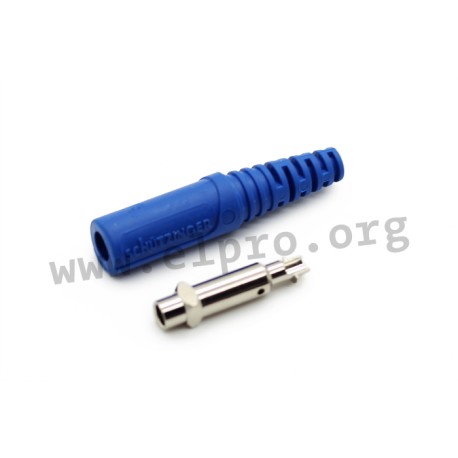 KU92LNI/BL, Schützinger insulated couplers, 10A, KU 92 L series