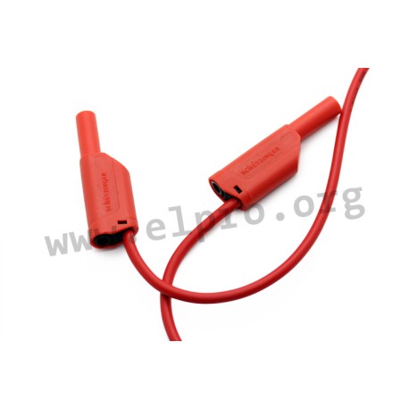 VSFK 8700 / 2.5 / 50 / RT, Schützinger Sicherheits-Messleitungen, CAT III, 2,5mm², 32A, VSFK 8700 und VSFK 8701 Serie