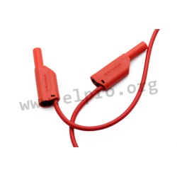 VSFK 8700 / 2.5 / 150 / RT, Schützinger safety measuring leads, CAT III, 2,5mm², 32A, VSFK 8700 and VSFK 8701 series