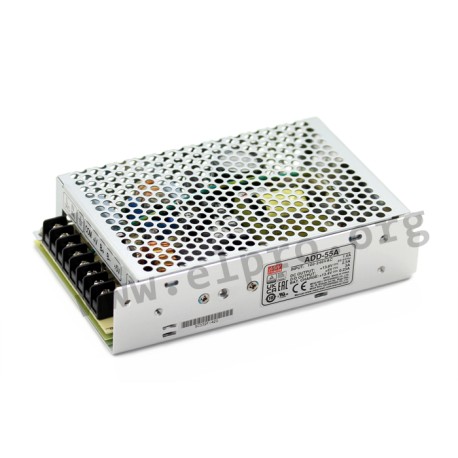 ADD-55B, Mean Well Ladegeräte, 55W, USV-Funktion, zwei Spannungen, ADD-55 Serie