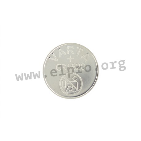 6620 401 501, Varta lithium manganese dioxide button cells, 3V, OEM packing, CR series
