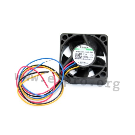 D03039540G-00, Sunon Lüfter, 30x30x10mm, 5V DC, MF Serie