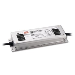 XLG-320-L-DA2, Mean Well LED drivers, 320W, IP67, constant power, dimmable, DALI 2.0 interface, XLG-320-DA2 series