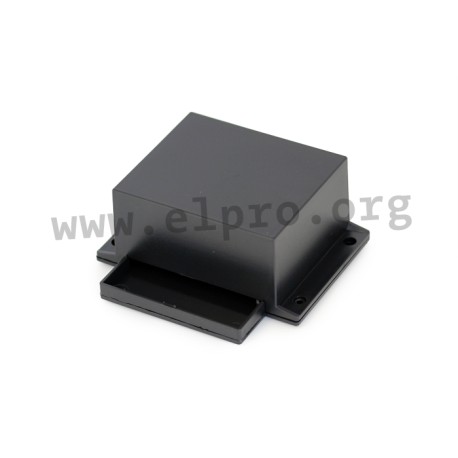 524 SCHW.+SCHRAUBE, Strapubox Universalgehäuse, ABS, mit Flansch, für Schraubklemmen