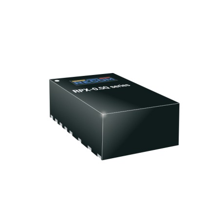 RPX-0.5Q-R, Recom DC/DC switching regulators, 0,5A, QFN housing, RPX-0.5Q series