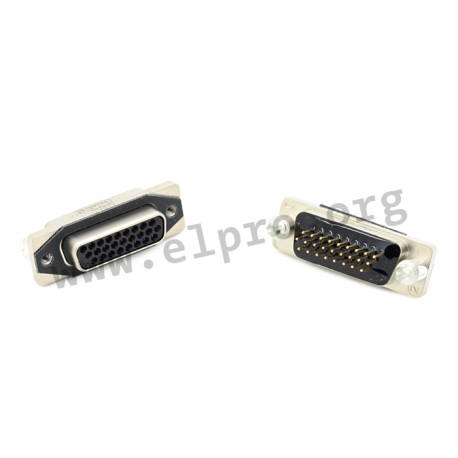 15-007563, Conec high density socket strips, snap-in, straight, 15-0075Slim Con series