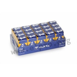 04022 211 111, Varta alkaline manganese batteries, 1,5V/9V, Power One and Industrial Pro series