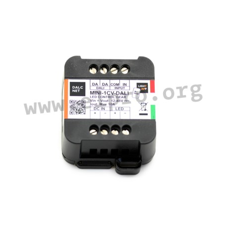 MINI-1CV-DALI, Dalcnet PWM dimmer, 576W, IP20, constant voltage, MINI series