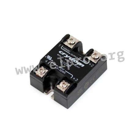 D06D60, Crydom solid state relays, 7 to 100A, 60 to 100V, MOSFET output, DC voltage, D06D and D1D series