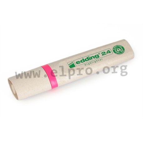 4-24009, edding EcoLine highlighters, 2 to 5mm, 24 series