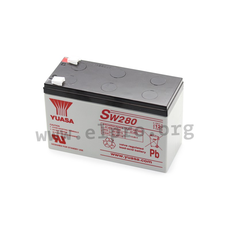 SW280 Yuasa leadacid batteries, 12 volts elpro Elektronik