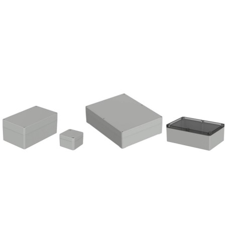 5U210000, BOX4U general purpose enclosures, polycarbonate, light grey, IP65/IP66, 5U2 series