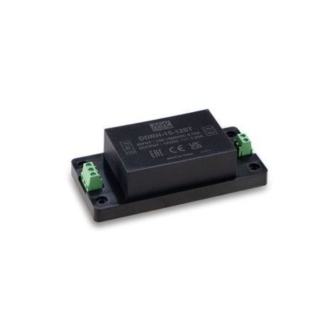 DDRH-15-12ST, Mean Well DC/DC converters, 15W, enclosed, DDRH-15 series