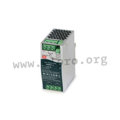 DRDN40-24, Mean Well DIN rail redundancy modules, 40A, DRDN40 series