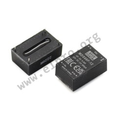 MDS06F-05, Mean Well DC/DC converters, 6W, DIL24 housing, for medical technology, MDS06 and MDD06 series
