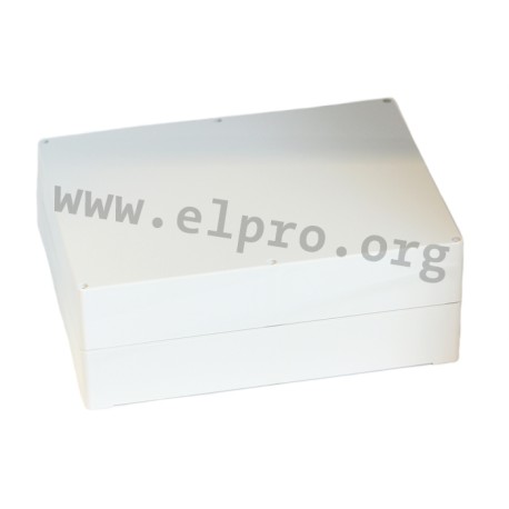 5U250400, BOX4U general purpose enclosures, polycarbonate, light grey, IP65/IP66, 5U2 series