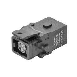 09100043101, HARTING connectors, crimp and screw connection, Han 1A series