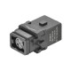 09100043106, HARTING connectors, crimp and screw connection, Han 1A series 09 10 004 3106 09100043106