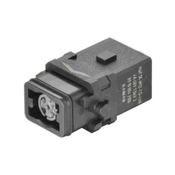 09100043106, HARTING connectors, crimp and screw connection, Han 1A series