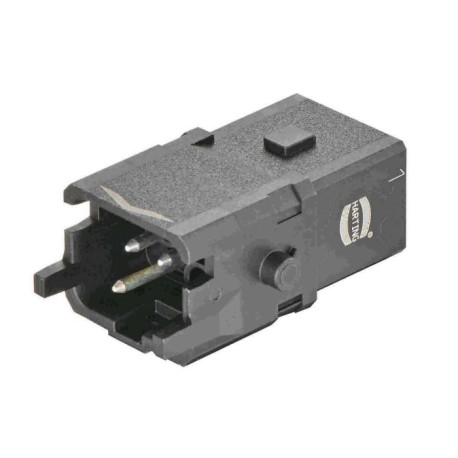 09100022606, HARTING connectors, crimp and screw connection, Han 1A series