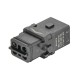 09100033306, HARTING Steckverbinder, Crimp- und Schraubanschluss, Han 1A Serie 09 10 003 3306 09100033306