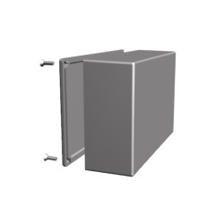 1590WJ, Hammond diecast aluminium enclosures, IP65, 1590W series