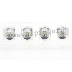 EEEFN1E101UP, Panasonic electrolytic capacitors, SMD, 105°C, high ESR, FN series
