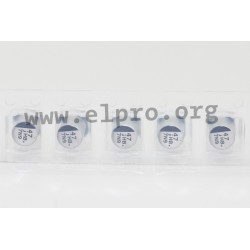 EEEHB0J470R, Panasonic electrolytic capacitors, SMD, 105°, 2000h, HB series