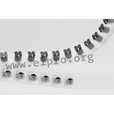 EEEHD1E101AP, Panasonic electrolytic capacitors, SMD, 105°C, 5000h, HC and HD series