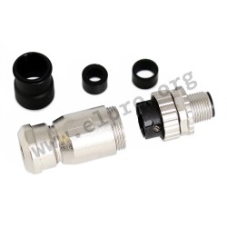 43-00115, Conec connectors, screw locking, SAL series