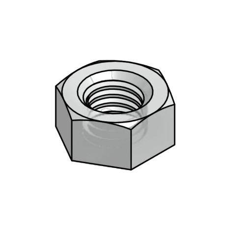 170000400022, Essentra plastic nuts, polycarbonate, 170_ series